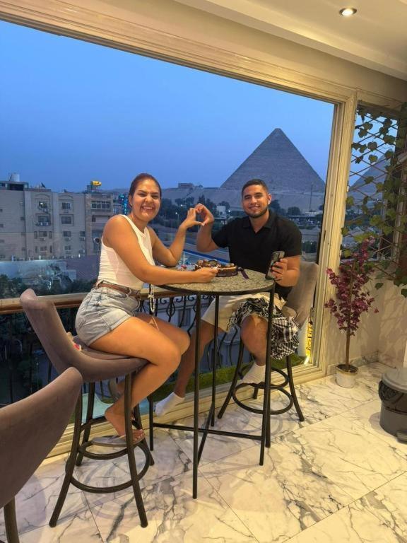 Unique Pyramids Boutique Inn Kafrat al Jabal Exterior photo